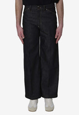 Lemaire Stud Embellished Jeans Gray PA1288-LD1061-BK965