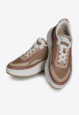 Chloé Nama Platform Sneakers Brown CH26U00RYE--265