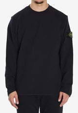 Stone Island Printed Crewneck Sweatshirt Black K2S156100077-S0185-V0029
