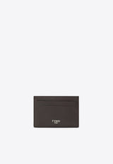 Fendi Slim Leather Shadow Cardholder Brown 7M0371AJF4/R_FENDI-F0H3A