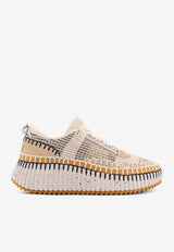 Chloé Nama Low-Top Sneakers Beige CHC22S579Y0268_cf348f8b-329b-4cc6-955b-819f4527f769