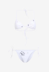 Life Embroidered Bikini