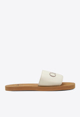 Chloé Kids Girls Woody Logo Sandals White C20881-BLE/S_CHLOE-117