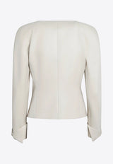 Chloé Wool Buttoned Jacket Beige CH26UVE24066/S_CHLOE-20P