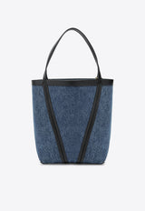 Chloé Spin Denim Tote Bag Blue CH26US811S09/S_CHLOE-44J