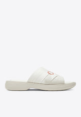 Chloé Poolette Logo Sandals White CH26U19LEF/S_CHLOE-22O