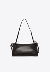 Alaïa Small Le Click East-West Shoulder Bag Brown AA1S01426CA332LE/S_ALAIA-730