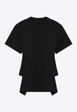 Asymmetric Paneled T-shirt