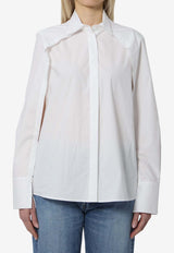 Federica Tosi Open Sleeve Buttoned Shirt White 41100-400-01