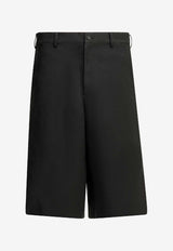 Comme Des Garçons Shirt Zipped Bermuda Shorts Black FQ-P502-S261 BLACK_3b63c3d6-3cad-40d8-8f77-925bc09f96f9