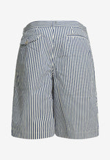 Comme Des Garçons Shirt Formal Striped Shorts Light Blue FQ-P506-S262 WHITE STRIPE_23b2dcfd-0663-48b8-9295-c5b57733ad35