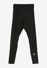 Adidas By Stella McCartney Logo-Printed Leggings Black JW4557_black