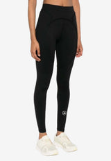 Adidas By Stella McCartney Logo-Printed Leggings Black JW4557_black