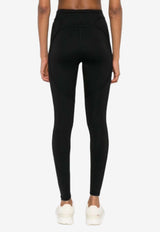 Adidas By Stella McCartney Logo-Printed Leggings Black JW4557_black
