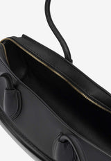 Khaite Medium Leather Shoulder Bag Black H2057-1015200_105764e3-8ce0-41cd-adb0-7abd494ffc29