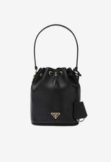 Prada Re-Edition 1978 Leather Bucket Bag Black 1BE067ZOH2CYS/Q_PRADA-F0002