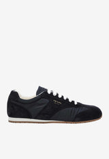 Prada Nylon and Suede Low-Top Sneakers Blue 2EE465G000D7R/S_PRADA-F0008