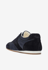 Prada Nylon and Suede Low-Top Sneakers Blue 2EE465G000D7R/S_PRADA-F0008
