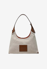 Marc Jacobs Canvas Sack Bag Beige 2S6HSH003H02CO/S_MARC-257