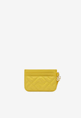 Fendi Baguette Embossed Leather Cardholder Yellow 8M0566AAJD/S_FENDI-F1TD0