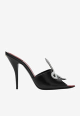 Valentino Vipère 105 Slide Sandals Black 8W0S0PD7HIZ/S_VALE-EDM