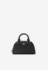 Valentino Mini VLogo Signature Duffle Bag Black 8W0P0AX7SNP/S_VALE-0NO