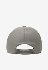 ZEGNA Embroidered Baseball Cap Taupe B3RZ3I16HA3/S_ZEGNA-BE1