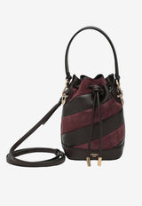 Fendi Mini Mon Tresor Leather and Suede Bucket Bag Brown 8BS109AYDR/R_FENDI-F1TVX