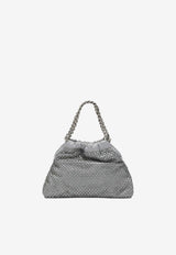 Stella McCartney Mini Falabella Drawstring Bag Silver 7B0144WP0701/S_STELL-8101