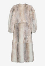Fendi Dorsato Shearling Coat Beige FM5422AYLI/R_FENDI-F0ZNM