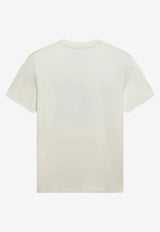 Fendi Embroidered Logo Butterfly T-shirt White FS7254AW8Q/S_FENDI-F08QQ