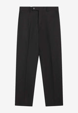Fendi Wool Tailored Pants Brown FB1089ASCB/R_FENDI-F0TY8