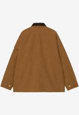 Carhartt Wip Clark Zip-Up Jacket Brown I036144NY/S_CARH-00SXX