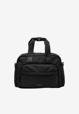 Givenchy Kids Babies Logo Stamped Changing Bag Black H31052PL/S_GIV-09B