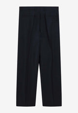 Miu Miu Wool-Blend Tailored Pants Blue MP1990OOO12I1/S_MIU-F0124