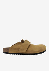 Birkenstock Loma Suede Leather Clogs Beige S1031595SUE/S_BIRKE-CB