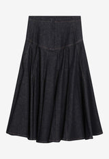 Jacquemus Lavoir De-Nîmes Skirt Blue SKW00654AD00041/S_JACQM-390