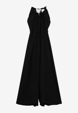 Max Mara Alamaro Wide-Leg Jumpsuit Black MXMALAMAROCO/S_MAXM-005