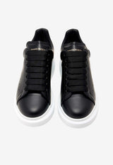 Oversized Leather Low-Top Sneakers