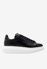 Oversized Leather Low-Top Sneakers