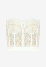 Lace Strapless Corset Top