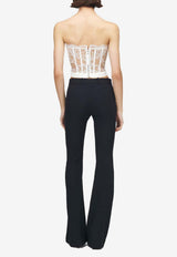 Lace Strapless Corset Top