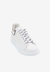 Oversized Leather Low-Top Sneakers
