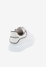 Oversized Leather Low-Top Sneakers