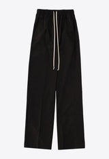 Rick Owens Dietrich Drawstring Straight-Leg Pants Black RP01F6325P_09