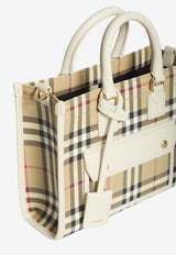 Burberry Mini Freya Tote Bag Beige 8125134--B7348