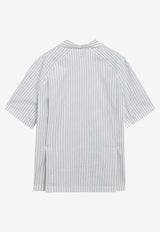 Jacquemus Romarin Striped Bowling Shirt Light Blue SHM00573AW00778/S_JACQM-1LY