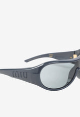 Mask Logo Sunglasses