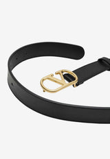 Valentino Garavani VLogo Signature Smooth Leather Belt 7Y2T0SM3IYR/R_VALE-0NO_300-90