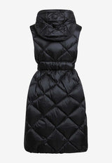 Max Mara The Cube Tregil Sleeveless Down Jacket Black TREGILNY/R_MAXC-002